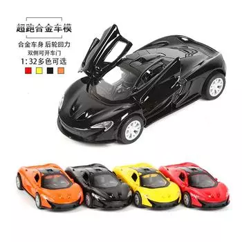 Модель автомобиля из сплава Mackay L Super Running Metal Car Model Детская игрушечная машина оранжевый