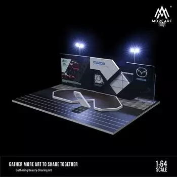 Модель автомобиля из сплава Mazda 1:64 Парковка Дисплей Хранение Коллекция Украшения Подарок