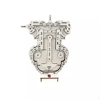 Модель бензинового двигателя Наука Изобретение Игрушка Научный DIY Дом Школа Образование
