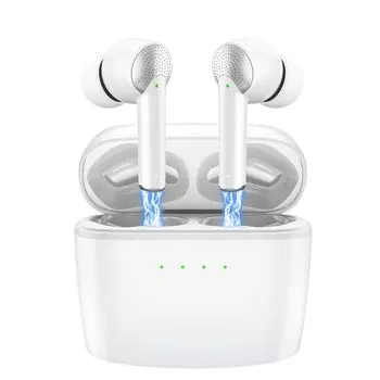 Модель Беспроводные наушники Bluetooth с возможностью непрерывного воспроизведения до 42 часов Наушники Bluetooth с раздельным лево- и правосторонним шумоподавлением Компактные наушники