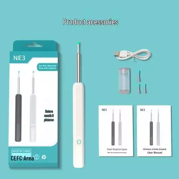 Модель C7 HD Беспроводной Светящийся Эндоскоп-Ухочистка: Умный инструмент для чистки ушей