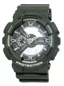 МОДЕЛЬ CASIO № ga110c-1a G-SHOCK HYPER ЦВЕТА Серый (ga-110c-1a) Серые часы G-Shock мужские [Товар]