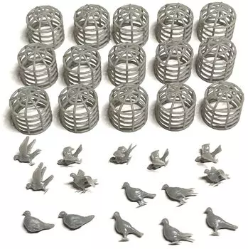 Модель Chino Military Animal Series Pigeon 15 деталей 3D-принтер набор 1/35 CMMA-003