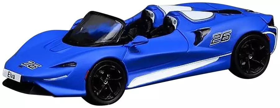 МОДЕЛЬ CM McLaren Elva Matte Blue Готовый продукт 1/64 CM64-Elva-01