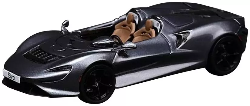 МОДЕЛЬ CM McLaren Elva Metal Grey Готовый продукт 1/64 CM64-Elva-02