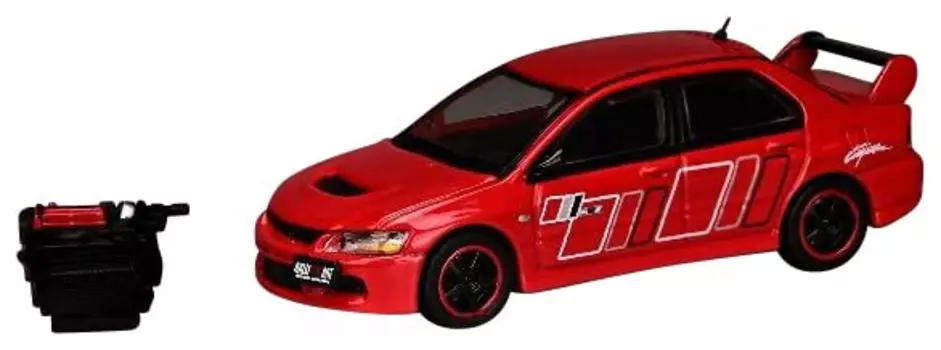 МОДЕЛЬ CM Mitsubishi Lancer Evolution IX Ralliart Завершенный продукт 1/64 CM64-EVOIX-34