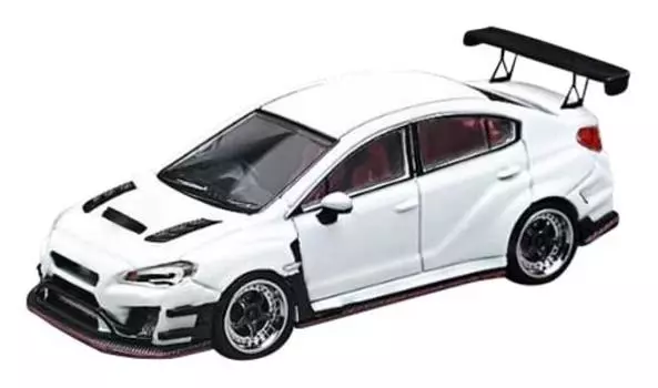 МОДЕЛЬ CM Subaru VAB WRX VARIS Wide Body Kit Завершенный продукт 1/64 STI&S4 белый