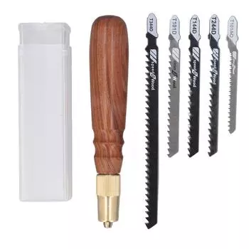 Модель Craft Hand Saw Kit Съемная мини-пила и 5 лезвий для деревообработки Handcraft