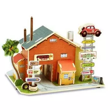 Модель деревянного пазла Arico DIY, Корея, 3D-пазл