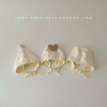 Модель детской шапочки, шапочка-покрышка, для младенцев в возрасте до месяца, шапка-ушанка в иностранном стиле, шляпа принцессы, шляпа-придворный головной убор, термошапка