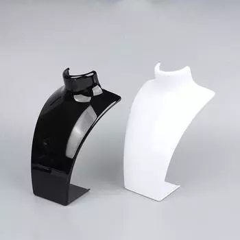 Модель дисплея ювелирных изделий, ожерелье, манекен, кулон, серьги, демонстрационная подставка чёрный