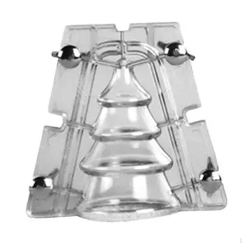 Модель для изготовления свечей, подарочное украшение на рождественскую елку, глиняная статуэтка, домашний декор, мыло ручной работы 10.5cmx10cm