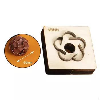 Модель для резки кожи, профессиональная модель для резки стали, штамповка, гортензия