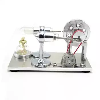 Модель двигателя Стирлинга своими руками Двигатель внешнего сгорания Расширенный эксперимент по физике металлов Образовательная модель Подарки для студентов