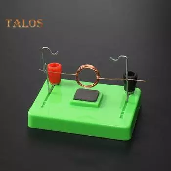 Модель двигателя TALOS, простые в эксплуатации экспериментальные инструменты, оборудование для обучения электромагнитным качелям из АБС-пластика