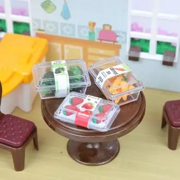 Модель еды кукольный домик мини-фрукт модель миниатюрная кухня овощ игрушка аксессуары детская игрушка broccoli
