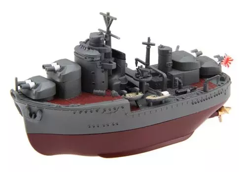 Модель Fujimi Chibimaru Fleet Series Akizuki Общая длина приблизительно 11 см Цветная пластиковая модель Chibimaru 11 № 11 Немасштабированная