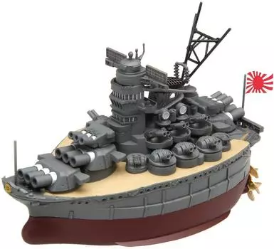 Модель Fujimi Chibimaru Fleet Series Yamato Общая длина около 11 см Цветная пластиковая модель Chibimaru 1 № 1 Немасштабная