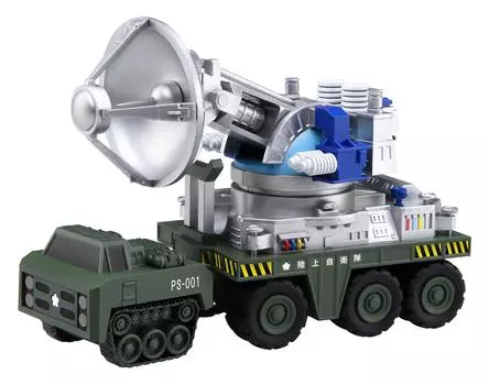 Модель Fujimi Chibimaru Godzilla Series Type 66 Maser Beast Killing Ray Car Цветная пластиковая модель Chibi Godzilla 2 No.2 Немасштабируемая