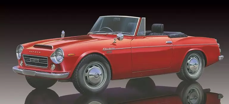 Модель Fujimi дюймовой серии Nissan Fairlady 2000 SR311 1/24 № 108 ID-108 красный