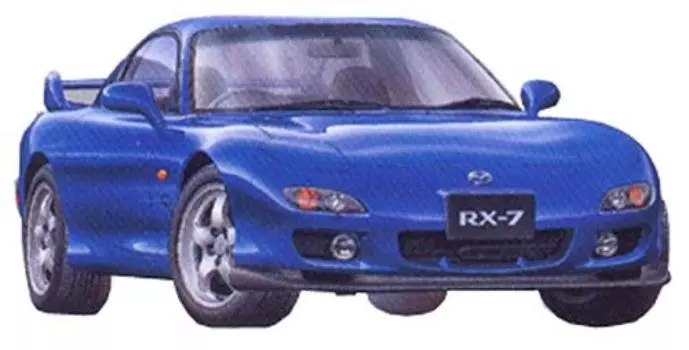 Модель Fujimi дюймовый диск серии 36 FD3S 1/24 RX-7 99