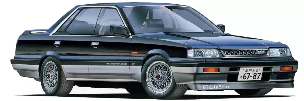 Модель Fujimi дюймовый диск серии Skyline GTS 1/24 № 113 4-дверный HT. ИД-113