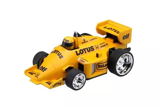 Модель Fujimi Grand Prix Q Series F1 Lotus 99T № 01 жёлтый