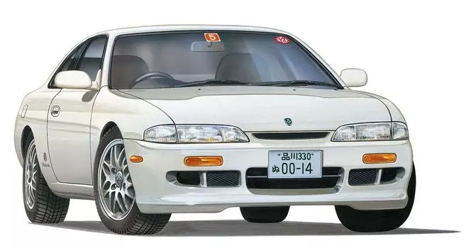Модель Fujimi inch up disk series Silvia ранняя 1/24 No.48 Q s 93 (Модель S14) ИД-48