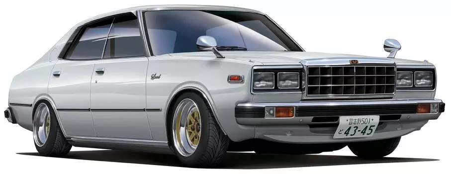 Модель Fujimi Inch Up Series C230 Laurel Hardtop Medalist C230 Late Model Пластиковая модель ID169 1/24 No.169 4-дверный
