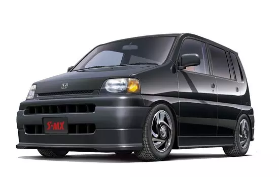 Модель Fujimi Inch Up Series Honda Lowdown 1/24 № 55 S-MX 96 ID-55 чёрный