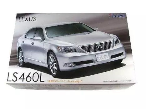 Fujimi Model Серия Inch Up Lexus LS460L Спецификация с раздельными сиденьями заднего ряда Пластиковая модель ID135 1/24 №135