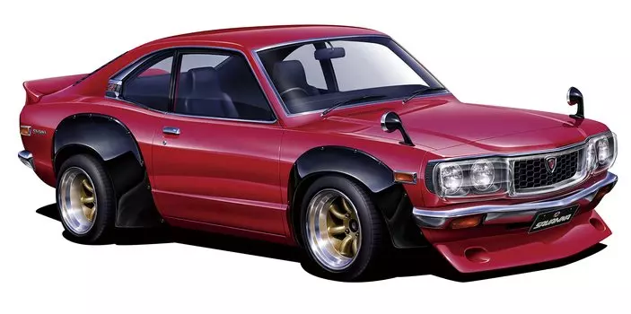 Модель Fujimi Inch Up Series Mazda Savanna GT Late Model Racing Specification Пластиковая модель ID109 1/24 № 109