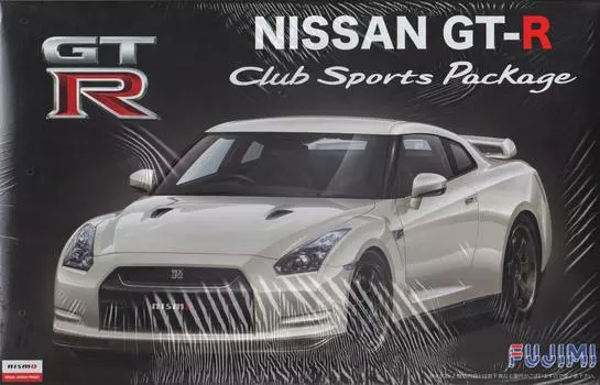 Модель Fujimi Inch Up Series NISMO R35 Club Sports Package Пластиковая модель ID134 1/24 No.134 GT-R