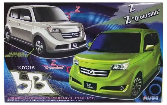 Модель Fujimi Inch Up Series Toyota NEWbB Пластиковая модель ID31 1/24 № 31 Z/Z“Q ver.