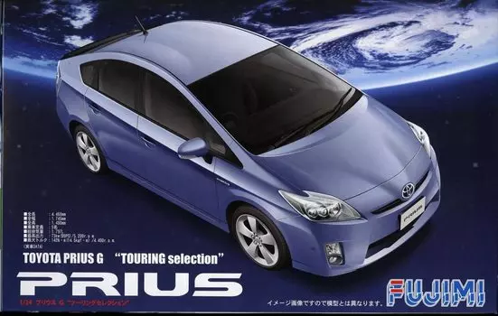Модель Fujimi Inch Up Series Toyota Prius Touring Selection 2009 Модель Пластиковая модель ID151 1/24 № 151 синий