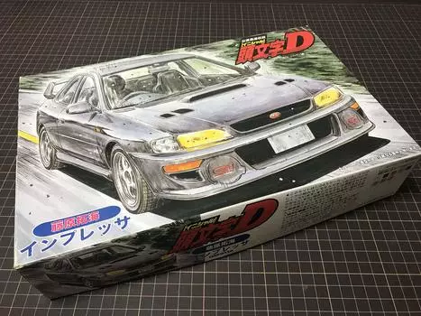 Модель Fujimi Initial D series 18 Impreza Takumi Fujiwara спецификация