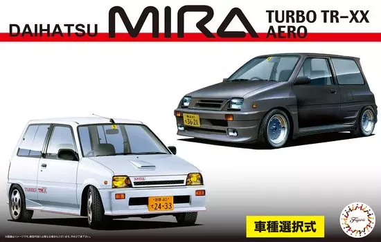 Модель Fujimi серии Inch Up Daihatsu Mira Turbo 1/24 № 153 TR-XX/Aero ID-153