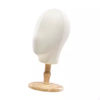 Модель головы манекена, стойка для хранения шапок, с основанием, универсальная подставка для шляп, подставка для парика и шарфа, Wood Base