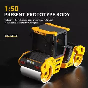 Модель грузовика на колесах 1/50 Двойные колеса Модель Инженерные машины Doecast Trucks Детская коллекция Игрушки для мальчиков Подарок