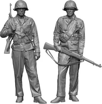 Модель H3 American Marine, набор из 2 смоляных наборов HS35060 1/35