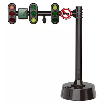 Модель Игрушка Светофор Знаки Безопасность Светофор Строительные блоки Мини Стоп Модель Игрушки Девочка Мальчик Road Sign