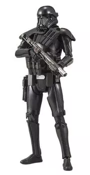 Модель из пластика «Star Wars Death Trooper» в масштабе 1/12 с цветовой кодировкой, черная