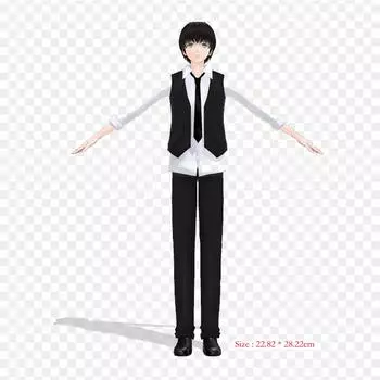 Модель Kaneki Ken Mmd Ken Kaneki Mikumikudance, железные нашивки для одежды, наклейки с аппликацией на одежду, термочувствительная нашивка на заказ