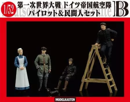 Model Kasten German Pilot Civilian B Plastic Model 1/32 &