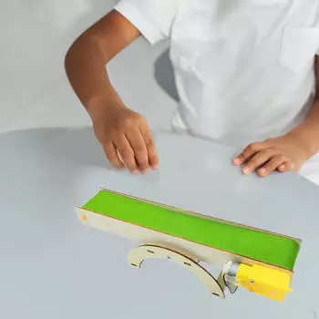 Модель конвейерной ленты Изделия ручной работы Подарок на день рождения Деревянные строительные наборы Проект Дети Раннее