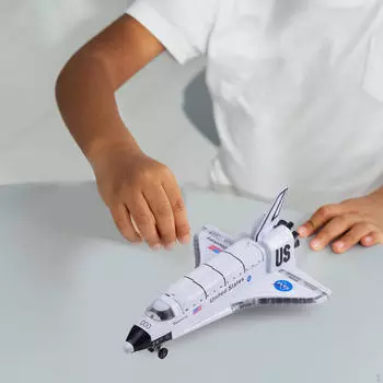Модель космического челнока, научные эксперименты, подарок на вечеринку, ранняя развивающая игрушка для детей и подростков 4–6 лет