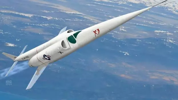 Модель KP Hitech Limited Edition Aircraft Kit Douglas Supersonic Experimental Aircraft Пластиковая модель KPMH7204 1/72 X-3 Stiletto (Самолет)