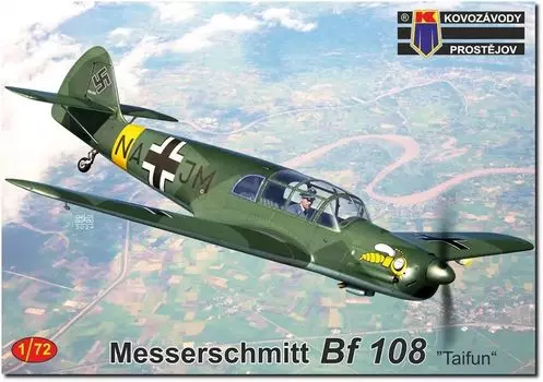Модель KP Messerschmitt Bf108 Taifun Пластиковая модель KP0481 1/72 (Самолет)