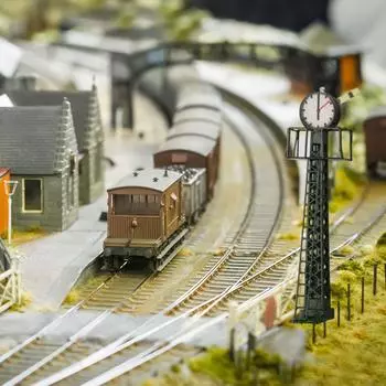 Модель макета Лампы Металлическая модель Трековый светильник 3 В DC/AC