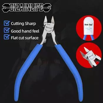 Model Nippers Ultra-thin Single-Edged Pliers Puzzles Model Assembly Cutting Nipper Diagonal Pliers Plastic Cutting Nippers DIY
